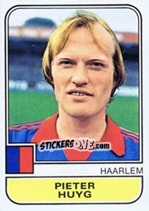 Sticker Pieter Huyg - Voetbal 1981-1982 - Panini