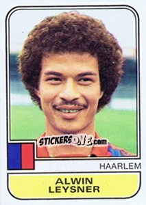 Sticker Alwin Leysner - Voetbal 1981-1982 n. 153 - Panini