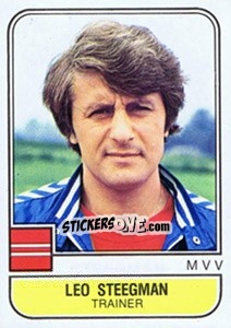 Sticker Leo Steegman - Voetbal 1981-1982 - Panini