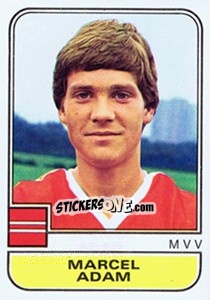 Sticker Marcel Adam - Voetbal 1981-1982 n. 160 - Panini