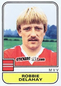 Sticker Robbie Delahay - Voetbal 1981-1982 n. 163 - Panini