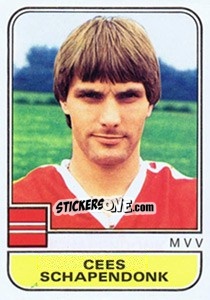 Cromo Cees Schapendonk - Voetbal 1981-1982 - Panini