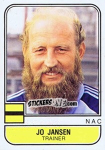 Figurina Jo Jansen - Voetbal 1981-1982 - Panini