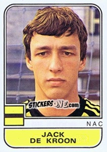 Cromo Jack de Kroon - Voetbal 1981-1982 n. 179 - Panini