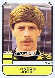 Sticker Anton Joore - Voetbal 1981-1982 n. 182 - Panini