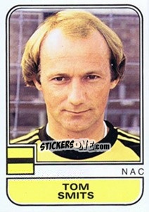 Sticker Tom Smits - Voetbal 1981-1982 - Panini