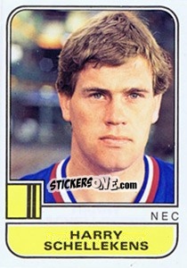 Sticker Harry Schellekens - Voetbal 1981-1982 - Panini