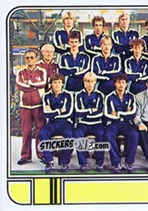 Sticker Team photo - Voetbal 1981-1982 n. 204 - Panini