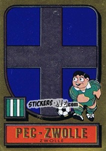 Figurina Badge - Voetbal 1981-1982 - Panini