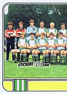 Sticker Team photo - Voetbal 1981-1982 - Panini