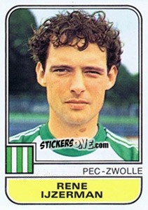 Sticker Rene Ijzerman - Voetbal 1981-1982 n. 226 - Panini
