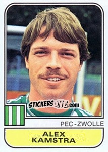 Sticker Alex Kamstra - Voetbal 1981-1982 n. 230 - Panini