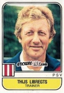 Sticker Thijs Libregts - Voetbal 1981-1982 - Panini