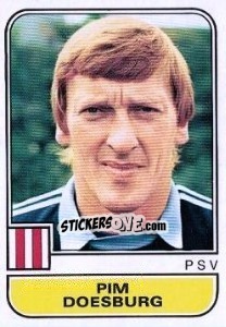 Sticker Pim Doesburg - Voetbal 1981-1982 n. 235 - Panini
