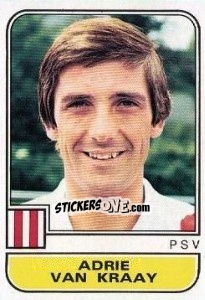 Sticker Adrie van Kraay - Voetbal 1981-1982 n. 237 - Panini
