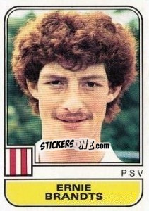 Figurina Ernie Brandts - Voetbal 1981-1982 - Panini