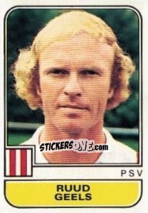 Cromo Ruud Geels - Voetbal 1981-1982 - Panini