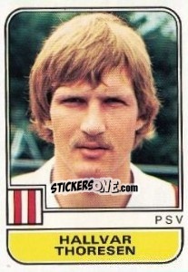 Figurina Hallvar Thoresen - Voetbal 1981-1982 - Panini