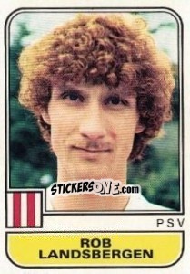 Sticker Rob Landsbergen - Voetbal 1981-1982 n. 251 - Panini