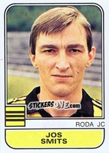 Sticker Jos Smits - Voetbal 1981-1982 - Panini