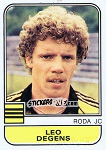 Sticker Leo Degens - Voetbal 1981-1982 n. 255 - Panini