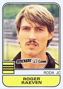 Sticker Roger Raeven - Voetbal 1981-1982 n. 260 - Panini