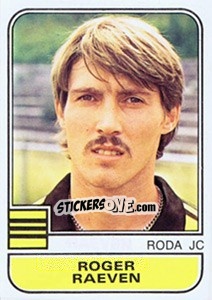 Figurina Roger Raeven - Voetbal 1981-1982 - Panini