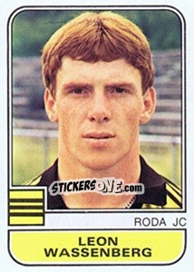 Sticker Leon Wassenberg - Voetbal 1981-1982 n. 268 - Panini
