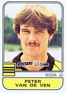 Figurina Peter van de Ven - Voetbal 1981-1982 - Panini