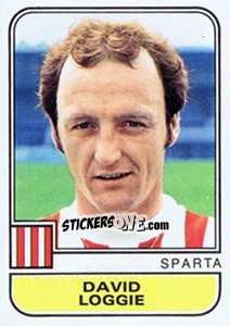 Sticker David Loggie - Voetbal 1981-1982 n. 276 - Panini