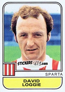 Figurina David Loggie - Voetbal 1981-1982 - Panini