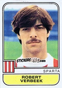 Sticker Robert Verbeek - Voetbal 1981-1982 n. 277 - Panini