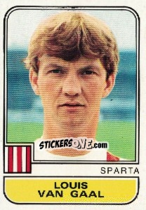 Figurina Louis van Gaal - Voetbal 1981-1982 - Panini