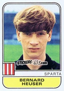 Cromo Bernard Heuser - Voetbal 1981-1982 n. 289 - Panini