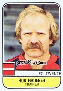 Sticker Rob Groener - Voetbal 1981-1982 - Panini