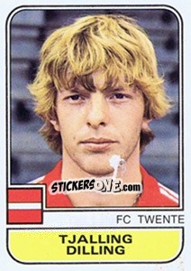 Cromo Tjalling Dilling - Voetbal 1981-1982 - Panini