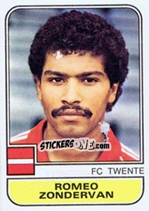 Sticker Romeo Zondervan - Voetbal 1981-1982 - Panini