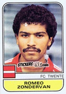 Sticker Romeo Zondervan - Voetbal 1981-1982 n. 295 - Panini