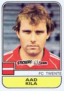 Figurina Aad Kila - Voetbal 1981-1982 - Panini