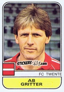 Sticker Ab Gritter - Voetbal 1981-1982 n. 297 - Panini