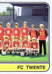 Figurina Team photo - Voetbal 1981-1982 - Panini