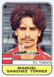 Sticker Manuel Sanchez Torres - Voetbal 1981-1982 n. 302 - Panini