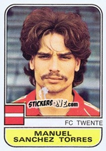 Figurina Manuel Sanchez Torres - Voetbal 1981-1982 - Panini