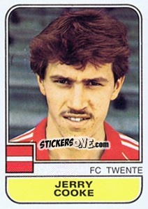 Sticker Jerry Cooke - Voetbal 1981-1982 - Panini