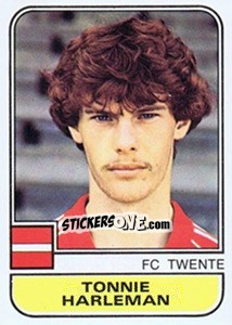 Sticker Tonnie Harleman - Voetbal 1981-1982 n. 305 - Panini
