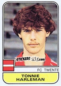 Figurina Tonnie Harleman - Voetbal 1981-1982 - Panini