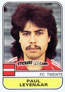 Sticker Paul Leyenaar - Voetbal 1981-1982 n. 306 - Panini