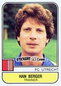 Cromo Han Berger - Voetbal 1981-1982 n. 310 - Panini