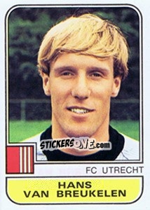 Figurina Hans van Breukelen - Voetbal 1981-1982 - Panini