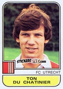 Sticker Ton du Chatinier - Voetbal 1981-1982 n. 314 - Panini